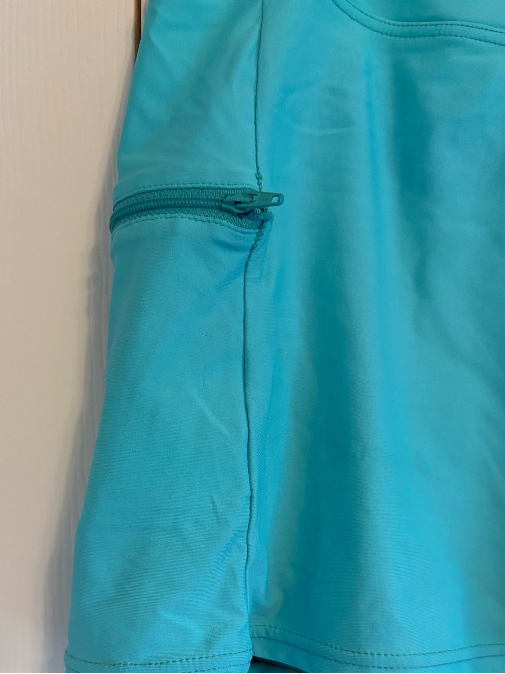 Sunsets Sporty Swim Skirt Aqua Medium - Picture 4 of 5